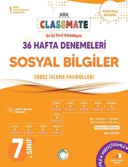 7. Sınıf Classmate 36 Hafta Denemeleri Sosyal Bilgiler